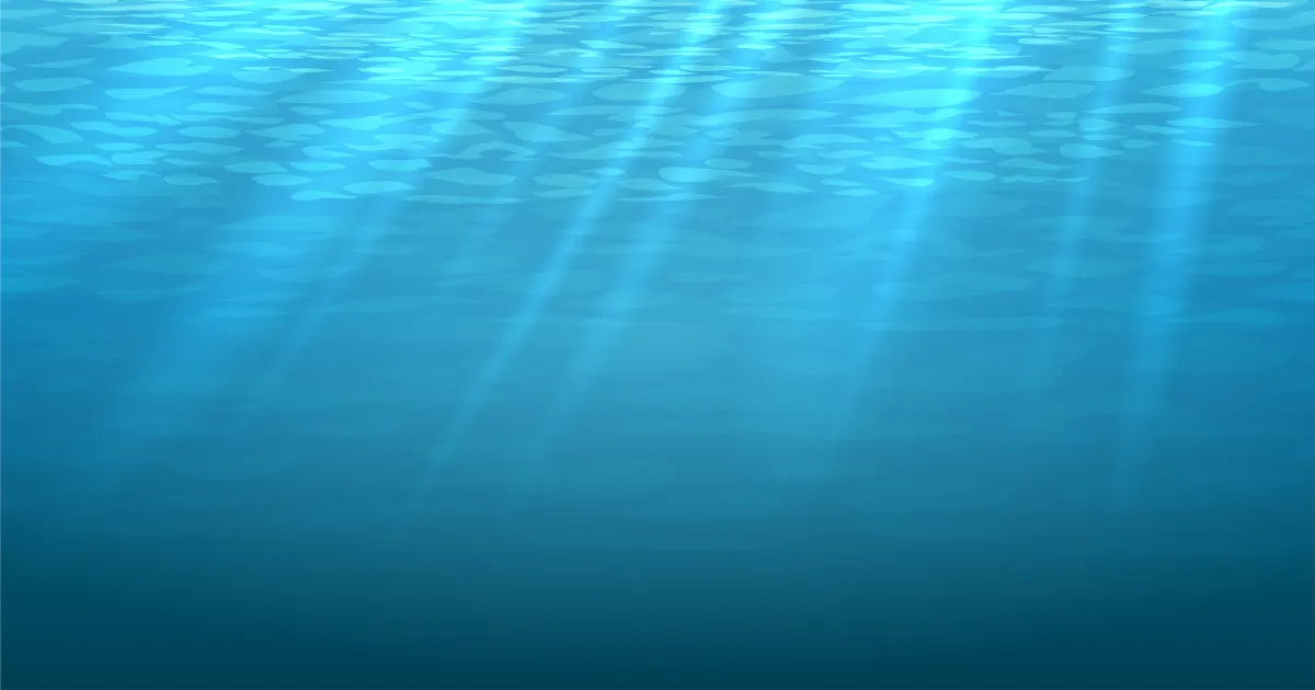 水面に光が射している。転職後に自信を失ったが希望を見つけるきっかけができた心情を表している